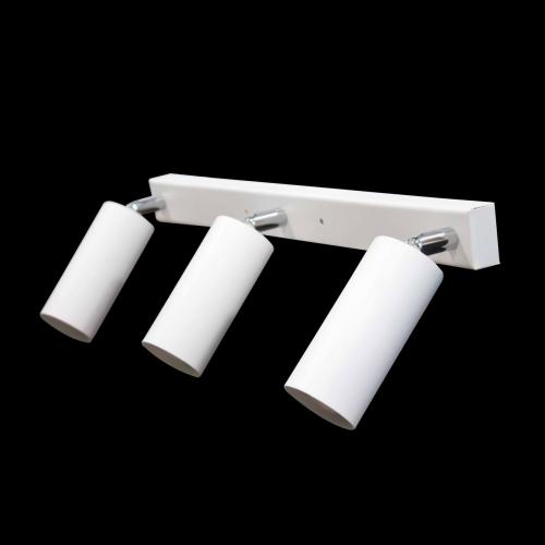 Світильник стельовий MSK Electric Tube спот із поворотним механізмом NL 1105-3 W Світильник стельовий MSK Electric Tube спот із поворотним механізмом NL 1105-3 W