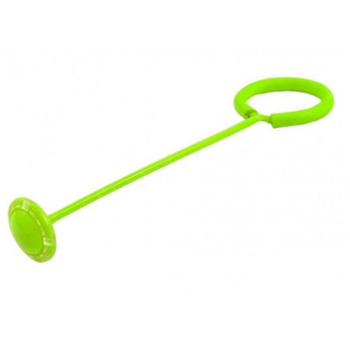 Скакалка, що світиться на одну ногу з LED підсвіткою Зелена (2290038G) Скакалка, що світиться на одну ногу з LED підсвіткою Зелена (2290038G)