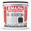 Емаль Для Радіаторів акрилова термостійка глянсова SkyLine 10 л Чорна RAL 9004 в інтернет супермаркеті PbayMarket!