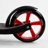 Двоколісний самокат Best Scooter колеса PU складаний амортизатор 70 кг Black and red (103455)