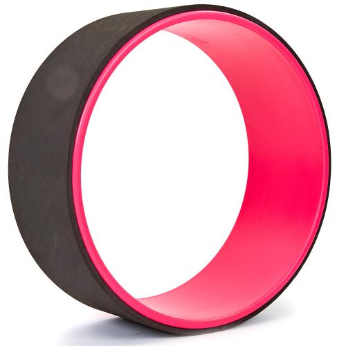 Кільце для йоги Record Fit Wheel Yoga FI-7057 PVC, TPE, р-р 32х13см Малиновий-чорний (AN0729) в інтернет супермаркеті PbayMarket!