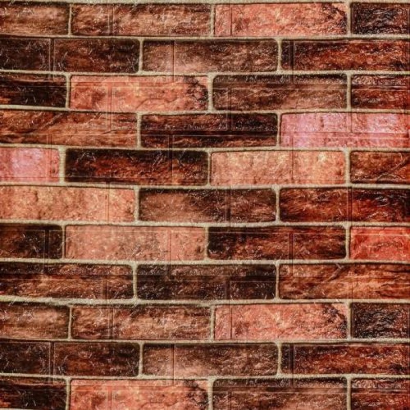 Панель стінова у рулоні 3D Sticker Wall 700х3080х3 мм Коричнево-бежевий (D) SW-00002537