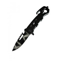 Ніж туристичний Gorillas BBQ 4100 22 см Чорний (KN1038) Ніж туристичний Gorillas BBQ 4100 22 см Чорний (KN1038)