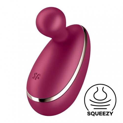 Вібратор для зовнішньої стимуляції Satisfyer Spot On 1 Berry, гнучкий відросток в інтернет супермаркеті PbayMarket!