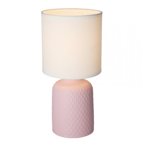 Настільна лампа Candellux Iner 15x32 см Рожевий (41-79855) Настільна лампа Candellux Iner 15x32 см Рожевий (41-79855)