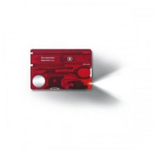 Багатофункціональна швейцарська карта-ніж Victorinox Swisscard 13 інструментів Червоний (0.7300.T)