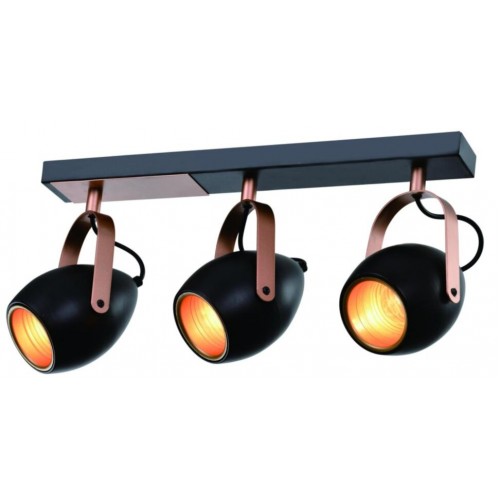 Спот Candellux Anica 46x25 см Мідно-чорний (93-82589) Спот Candellux Anica 46x25 см Мідно-чорний (93-82589)