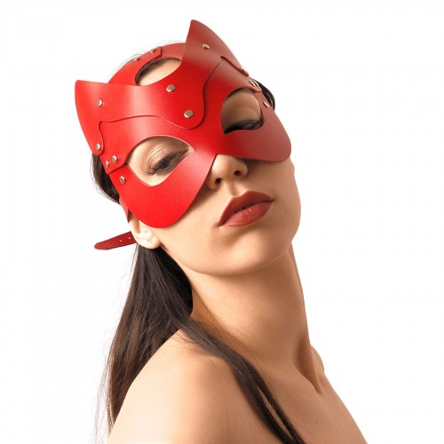 Маска Кішечки Art of Sex - Cat Mask, Красный в інтернет супермаркеті PbayMarket!