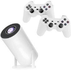 Смарт-проектор No Brand HY300 WiFi Bluetooth HDMI Android 64 Gb Білий (2390000009)