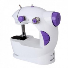 Швейна машинка міні UTM Sewing machine 201 220V та педаллю Білий