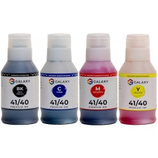 Комплект чорнил Galaxy GI-41/40 Canon BP/C/M/Y 135 мл 4 шт Різнокольоровий (10496)