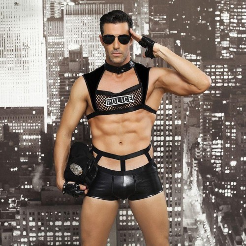Чоловічий еротичний костюм поліцейського S/M Капітан Безпринципність (SO2287) в інтернет супермаркеті PbayMarket!