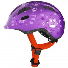 Велосипедний дитячий шолом ABUS SMILEY 2.0 M Purple Star (725692)