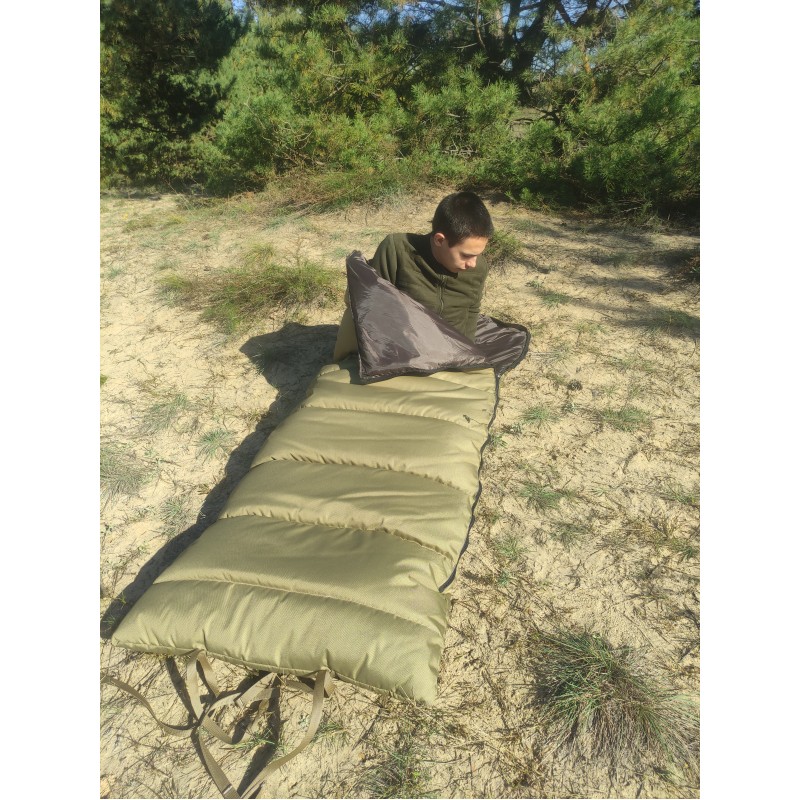 Спальний мішок тактичний зимовий Дорожка 195х90 койот 5046