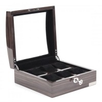 Скринька для зберігання годинників Salvadore WB/3035/6BGB 230х95х230 мм Коричнево-чорний Скринька для зберігання годинників Salvadore WB/3035/6BGB 230х95х230 мм Коричнево-чорний