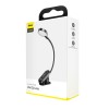 Лампа настільна акумуляторна Baseus Comfort Reading Mini Clip Lamp DGRAD-0G Grey