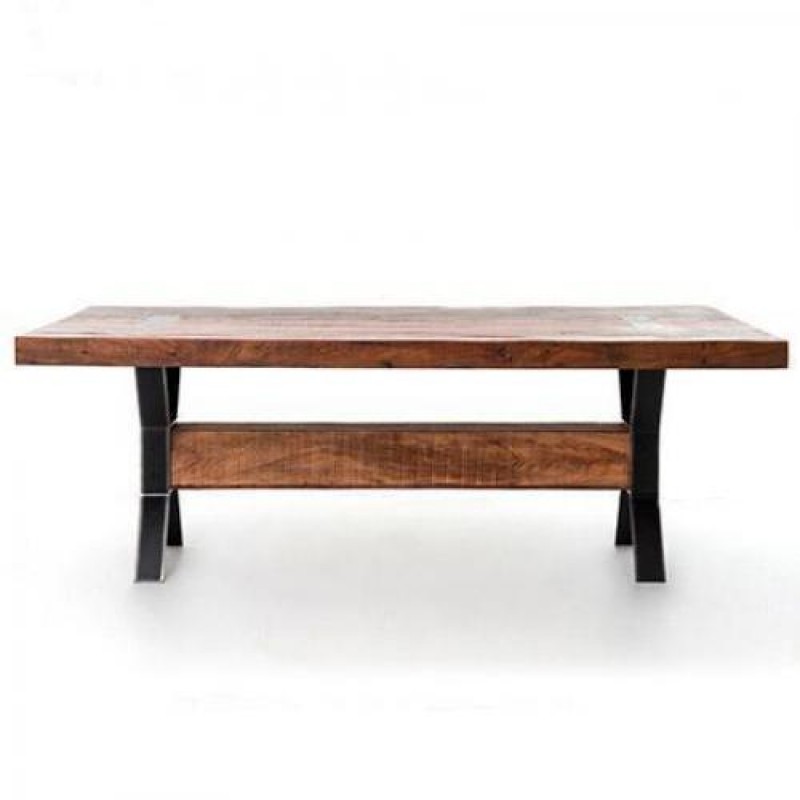 Обідній стіл у стилі Loft NS-1186 780x2020x850 мм Черный