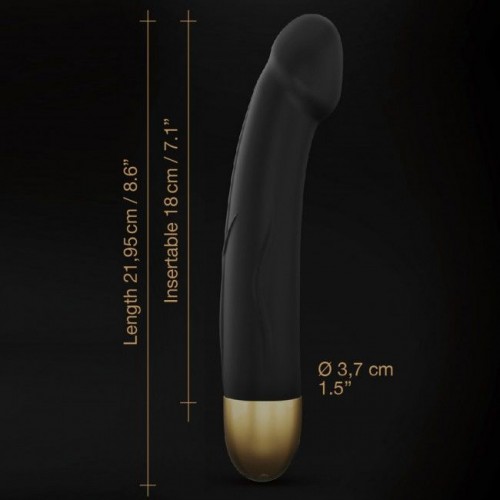 Вібратор Dorcel Real Vibration M Gold 2.0, діаметр 3,7см, перезаряджається, для точки G в інтернет супермаркеті PbayMarket!