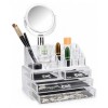 Настільний акриловий органайзер для косметики HLV Cosmetic Storage Box (1756374690)