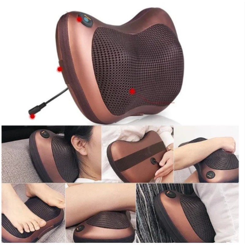 Роликовий масажер VigohA для спини та шиї Massage pillow