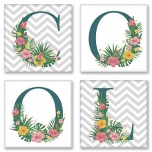 Набір для розпису по номерам Идейка COOL 18*18 см*4 шт. CH114