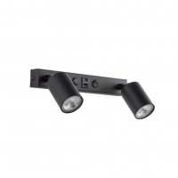 Настінний світильник TK Lighting Top 39x18 см Чорний (TK10277)