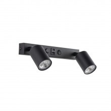 Настінний світильник TK Lighting Top 39x18 см Чорний (TK10277)