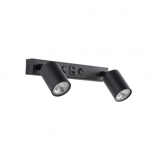 Настінний світильник TK Lighting Top 39x18 см Чорний (TK10277)