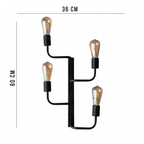 Бра в стилі лофт MSK Electric Asket SL 6036/4 Бра в стилі лофт MSK Electric Asket SL 6036/4