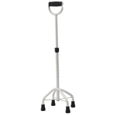 Тростина регульована чотирьохопорна з посиленою базою та U-подібною ручкою MED1 SC3201 Сірий