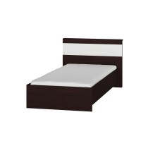 Односпальне ліжко Еверест Соната-900 венге + білий