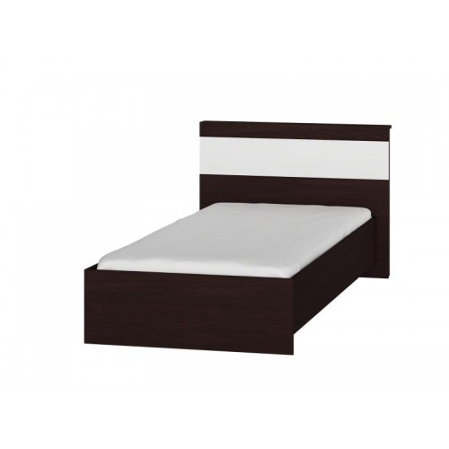 Односпальне ліжко Еверест Соната-900 венге + білий в інтернет супермаркеті PbayMarket!