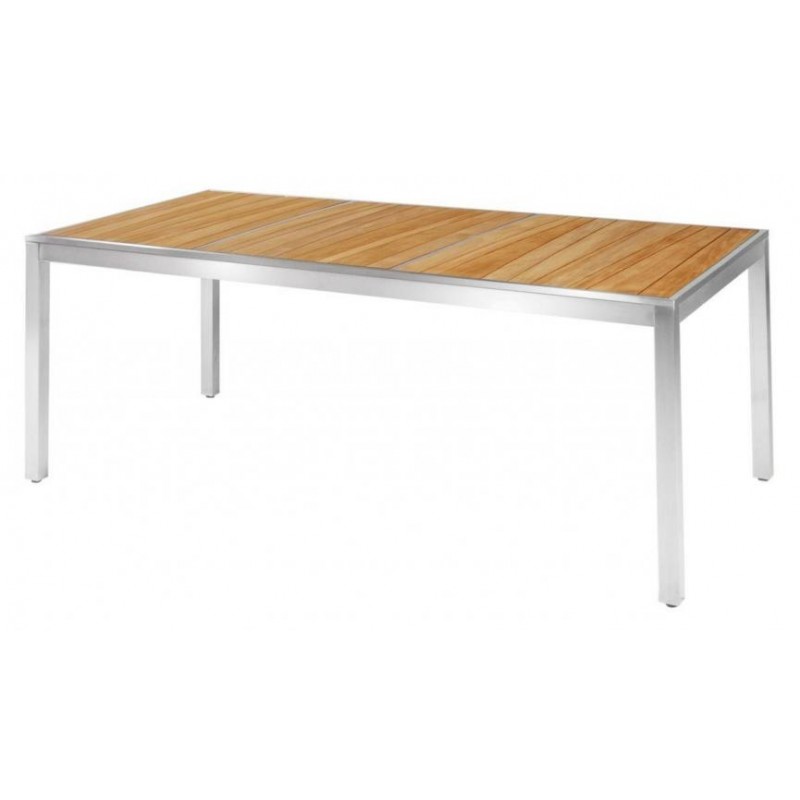 Садовий стіл у стилі Loft NS-1556 830x1200x700 мм Серый