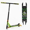 Самокат трюковий Best Scooter Skull and Snake HIC-система пеги алюмінієвий диск та дека 100 кг Green (107483)