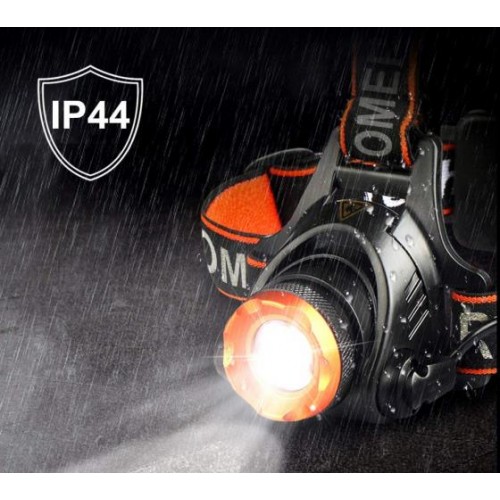 Налобний акумуляторний ліхтар X-BALOG OMERIL LD070 T6 Zoom