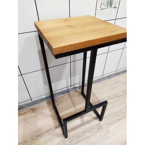 Барний стілець GoodsMetall у стилі ЛОФТ 750х350х350  Барний стілець GoodsMetall у стилі ЛОФТ 750х350х350