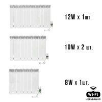 Розумна мобільна система опалення електрична ELECTRO SET 40В WI-FI 4110 Вт