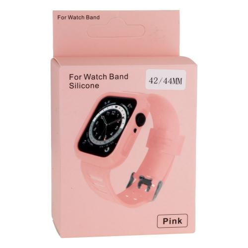Ремінець силіконовий футляр ANCHOR Watch Band Apple Watch 42-44 mm Pink Ремінець силіконовий футляр ANCHOR Watch Band Apple Watch 42-44 mm Pink