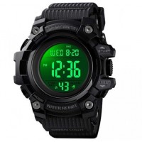 Годинник наручний чоловічий Skmei 1552 Black 1552BK (17153-hbr) Годинник наручний чоловічий Skmei 1552 Black 1552BK (17153-hbr)