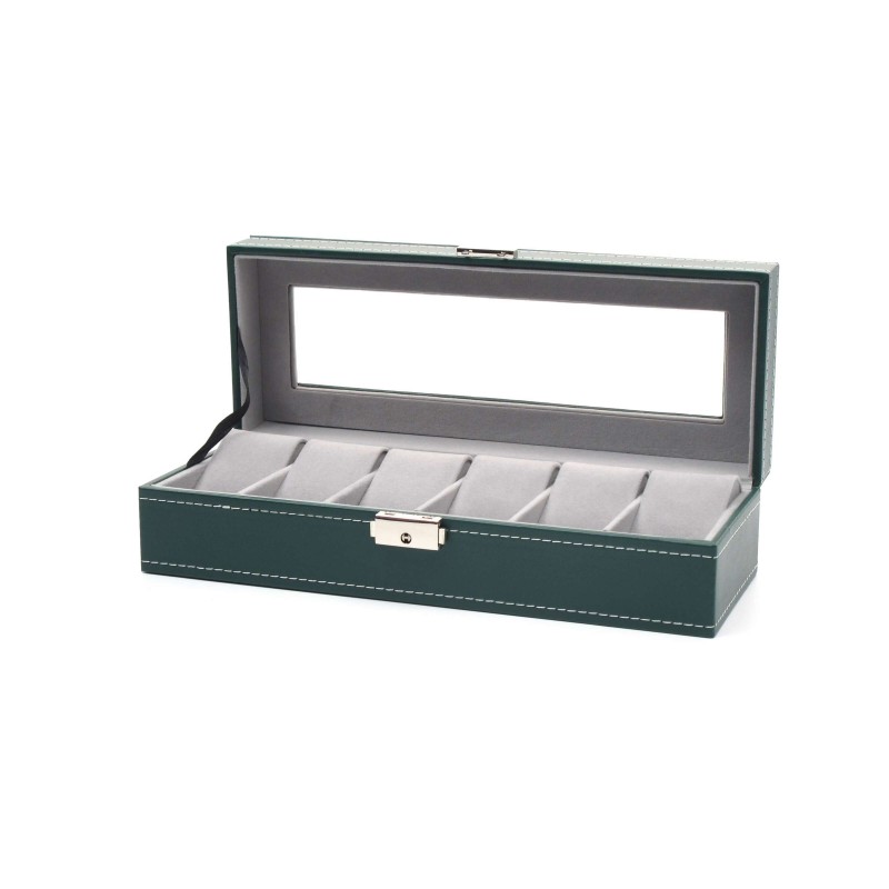 Шкатулка для зберігання годинників Craft 6PU.GN Зелений