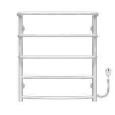 Рушникосушарка електрична Каскад Дуга П5 400х600 Deffi Білий EF16 (C.KD.60.40.5.E.W.R.5)