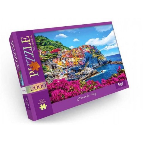 Пазл класичний Danko Toys C2000-01-01-10 2000 ел (Манарола-Італія) Пазл класичний Danko Toys C2000-01-01-10 2000 ел (Манарола-Італія)