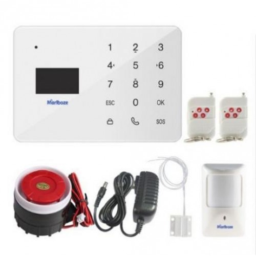 Комплект сигналізації GSM Alarm System Marlboze А2 modern plus Білий (IIF7G3NFH3BBCHCK) Комплект сигналізації GSM Alarm System Marlboze А2 modern plus Білий (IIF7G3NFH3BBCHCK)