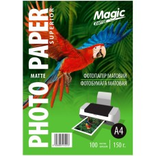 Фотопапір Magic Superior A4 150 г/м2 матовий Білий 100 шт