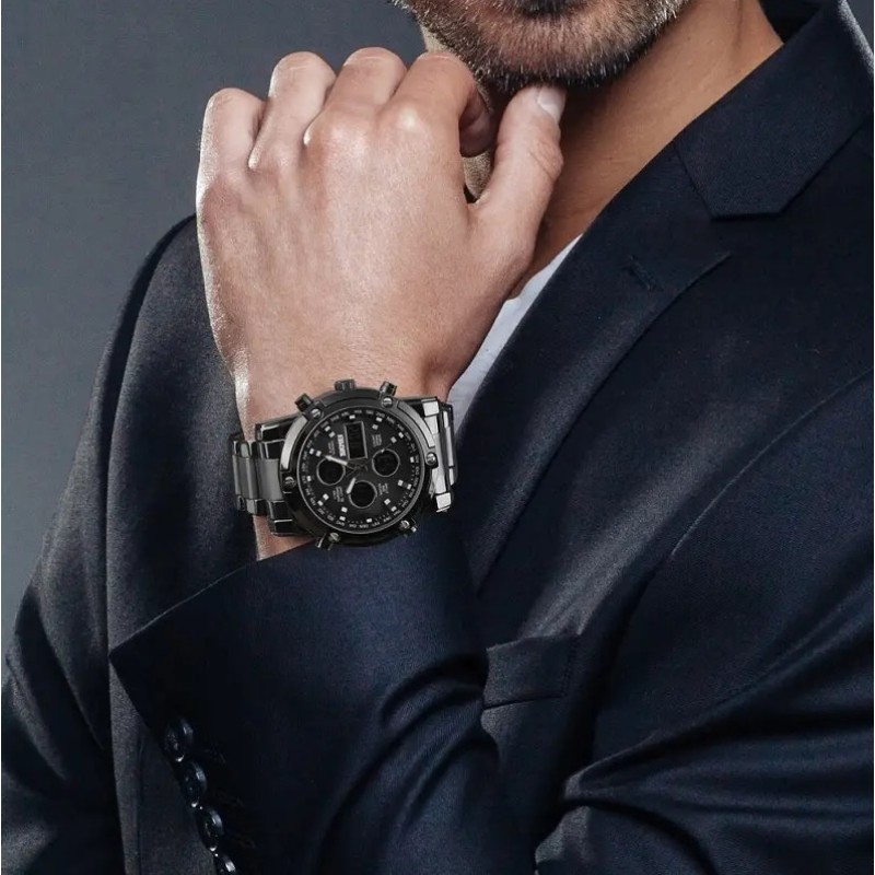 Класичний годинник Skmei 1389 Чорний