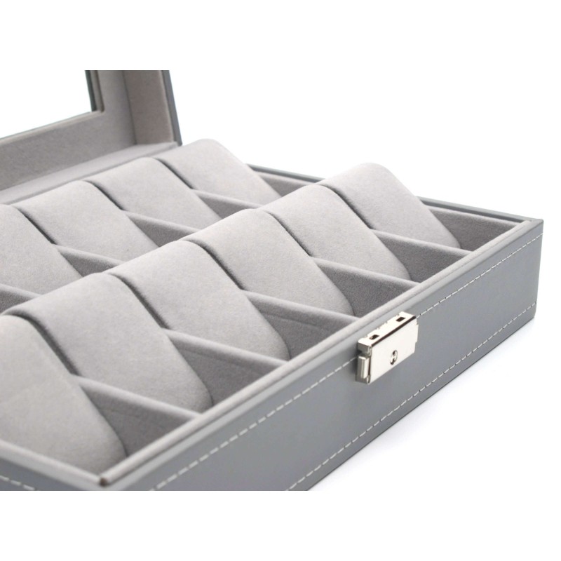 Шкатулка для зберігання годинників Craft 12PU.GR сірий