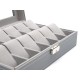 Шкатулка для зберігання годинників Craft 12PU.GR сірий