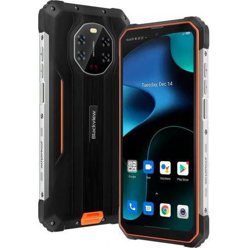 Захищений смартфон Blackview BV8800 8/128GB АКБ 8380 мАч Orange