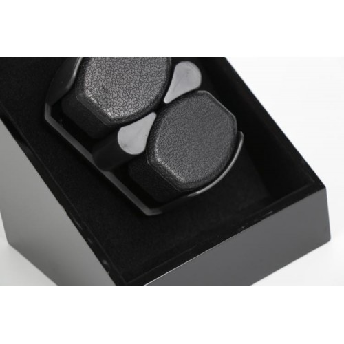 Скринька Craft для підзаводу 2-х годинників M12011 BL 210х210х240 мм Чорний Скринька Craft для підзаводу 2-х годинників M12011 BL 210х210х240 мм Чорний