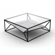 Кавовий журнальний столик у стилі Loft NS-533 410x950x950 мм Черный